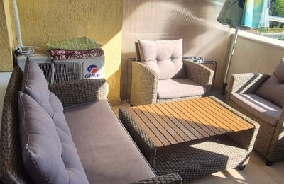 Miete einer 2-Zimmer-Wohnung am Meer in einer ruhigen Gegend von Varna, Bulgarien